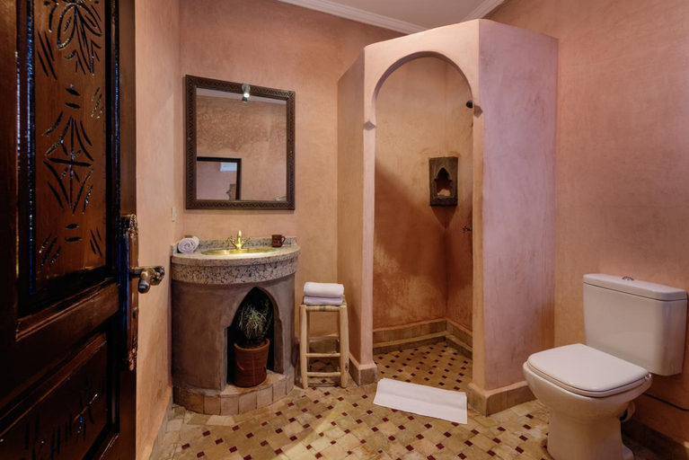 Bathroom 3, Ouirgane Ecolodge, Al Haouz