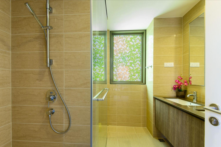 Bathroom 2, By The Sea Beach Front Apartment, Pulau Penang