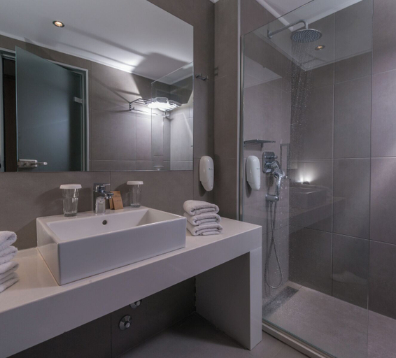 Bathroom 4, Cactus Beach Hotel, Crete