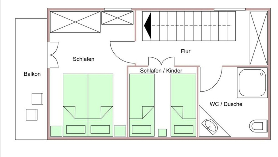 Floor plan 2, Nagelsmederij in het Huis Waldwinkel, Rosenheim