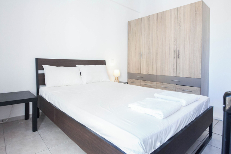 Bedroom 4, Stylish 1 Bd Apt w Balcony in Petralona, Attica