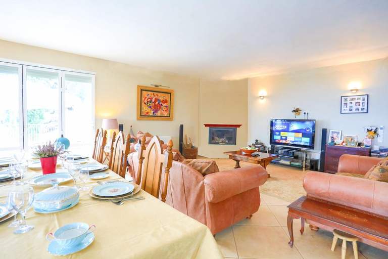 Shared lounge/TV area 3, Villa Rose above Agni with amazing views, Ionian Islands