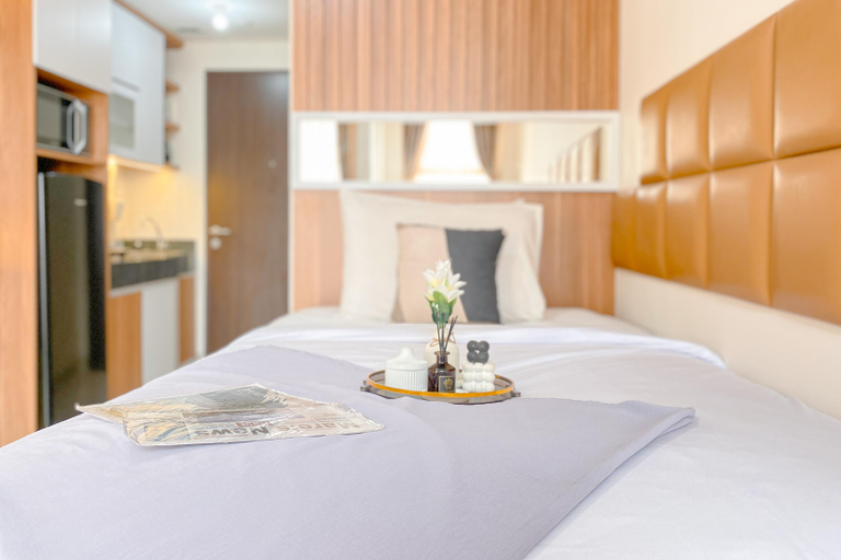 Bedroom 4, Good Deal and Comfy Studio at Transpark Cibubur Apartment By Travelio, Depok