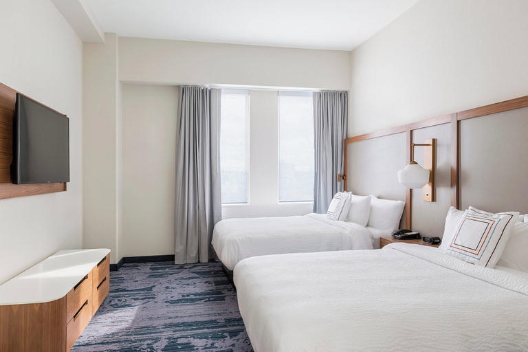 Bedroom 2, Fairfield Inn & Suites by Marriott Des Moines Downtown, Polk