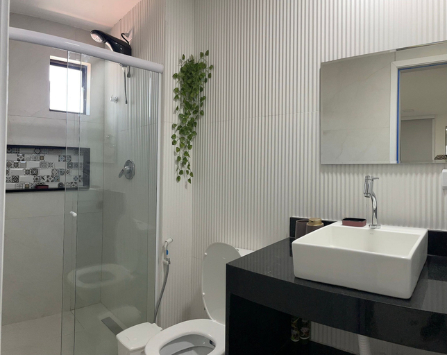 Bathroom 2, Flat 2 quartos no Dubourcq Residence, Ipojuca