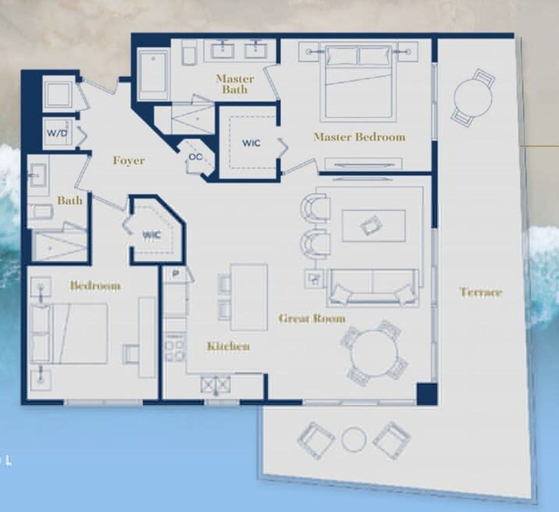 Room 3, Wrap Around Balcony Paradise Beach Amazing Pools, Broward