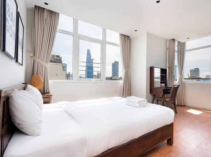 Bedroom 3, Ben Thanh Tower - Luminous Apartments D1, District 1