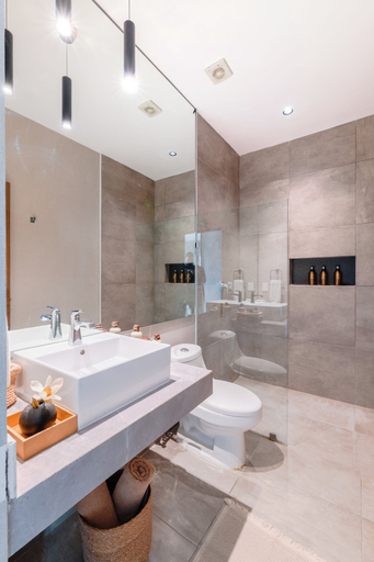 Bathroom 5, Areia Boutique Hotel - Puerto Morelos, Benito Juárez