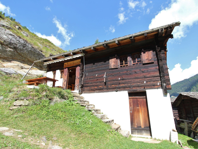Exterior & Views 2, Chalet in Binn Near Forest & Scenic Valley, Raron