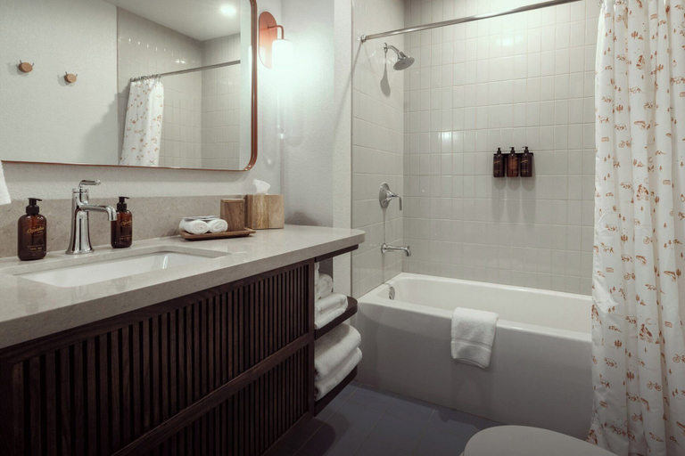 Bathroom 4, The Ozarker Lodge, Taney