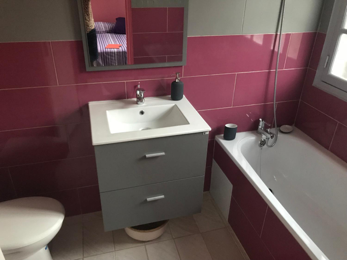 Bathroom, Jardin des Anges-Bungalows creoles et studio, Le Moule