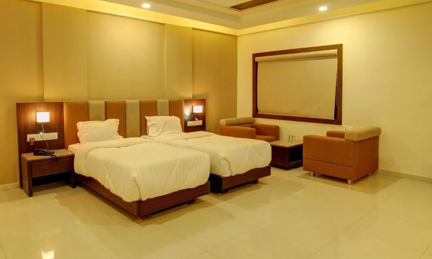Bedroom 2, Keshwaras Residency, Jamnagar