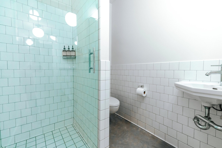 Bathroom 5, Cache House, Teton