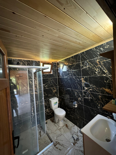 Bathroom, Cıralı Anka Apart Bungalov, Kemer