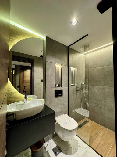 Bathroom 5, Lumière Hotel, Belgrade