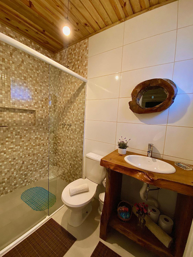 Bathroom, Estalagem Villa Serrana, Urubici