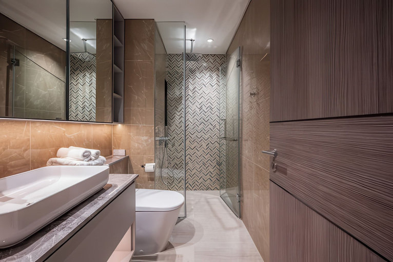 Bathroom 3, The Opera Residence - Pool & Sauna, District 2