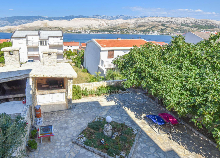 Garden, Apartments Clair, Pag