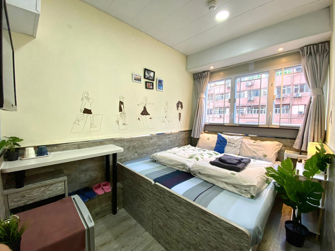 Bedroom 3, Hong Kong Hostel, Kowloon