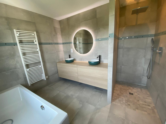 Bathroom, Vue mer Bretagne Villa d'architecte, Côtes-d'Armor