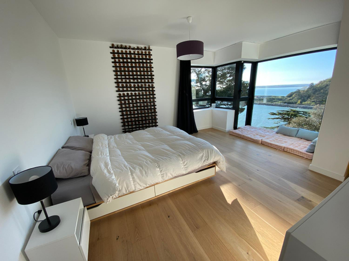 Bedroom 3, Vue mer Bretagne Villa d'architecte, Côtes-d'Armor