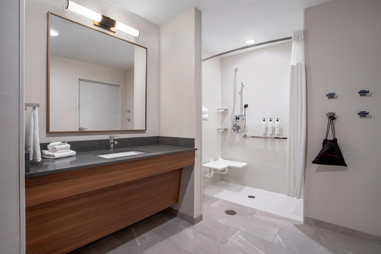 Bathroom 4, Fairfield Inn & Suites Indianapolis Plainfield, Hendricks
