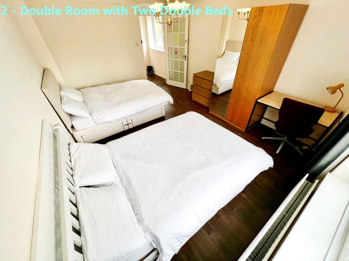 Bedroom 2, Central Palace - Excellent Stay in London Zone 1, London