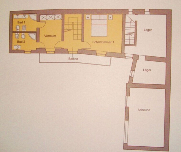 Floor plan, Holiday Home Casa Nanda, Asti