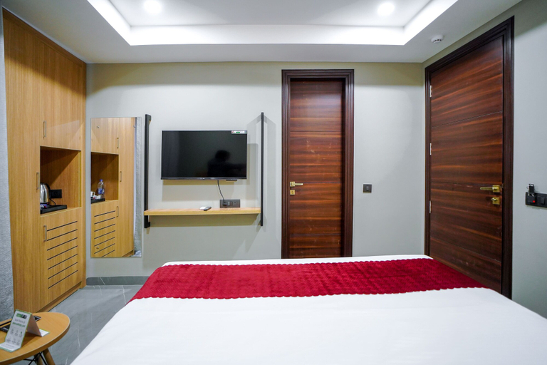 Bedroom 3, Saltstayz Select - Golf Course Road & Sector 57, Gurgaon