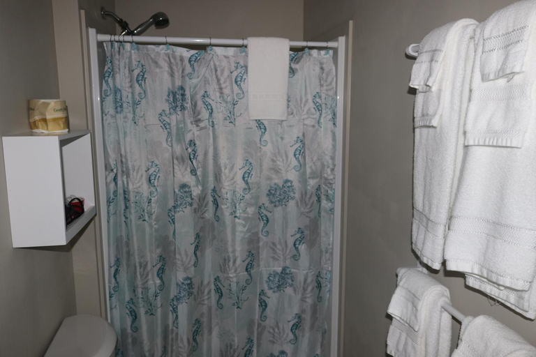 Bathroom 3, The Lowtide Motel, Grays Harbor