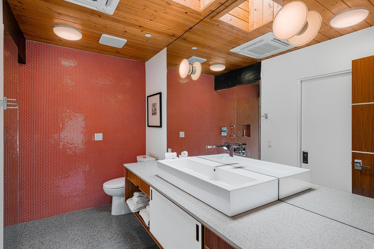 Bathroom 4, 5 Palms Desert Eichler - Mid-century Modern w Pool, Riverside