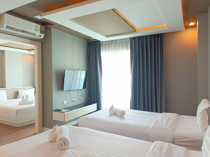 Bedroom 5, Wisdom Hotel & Residence, Muang Rayong