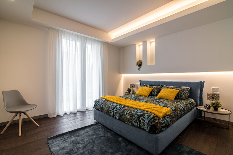 Bedroom 2, Stima Home With Ac And Pool In Padova, Padua