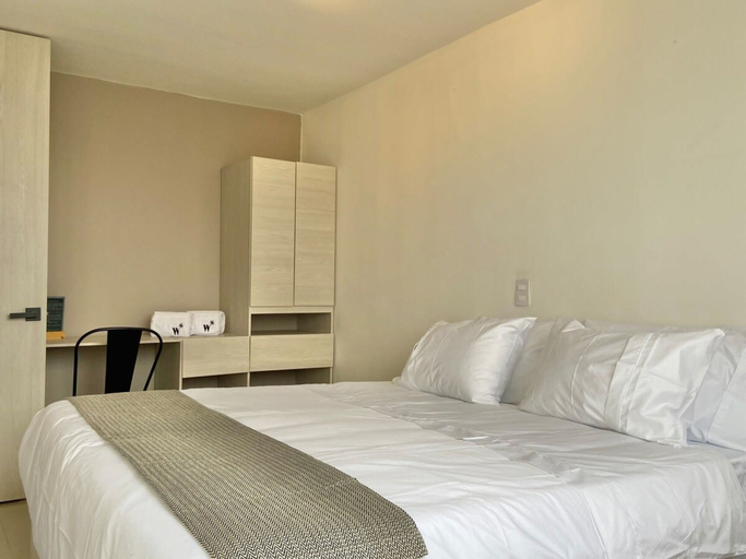 Room 2, w Fantastic 1BR With Terrace at Poblado, Medellín