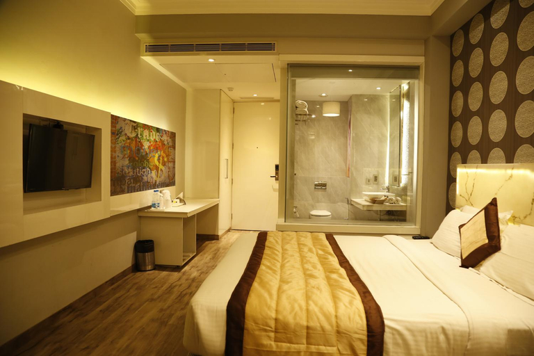 Bathroom 3, Hotel Orange, Agra