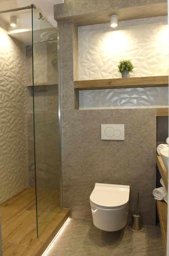 Bathroom 2, Pearl Apartments-Kossak Residence Apartamenty w centrum Krakowa, Kraków City