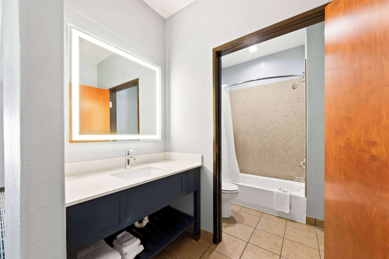 Bathroom 4, AmericInn by Wyndham New Braunfels, Comal