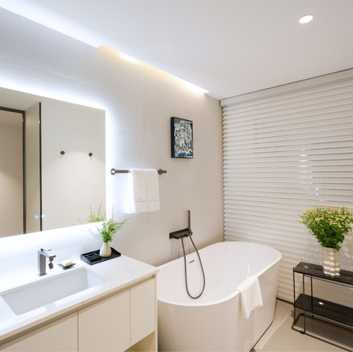 Bathroom 4, One Riviera Hotel and Residences, Vientiane