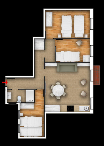 Floor plans 5, Canela Homes BARCELONA MARINA, Barcelona