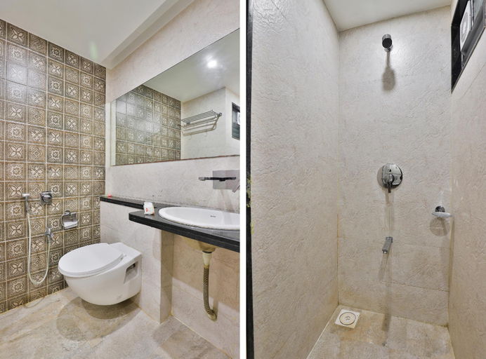 Bathroom 4, Hotel Comfort, Bharuch