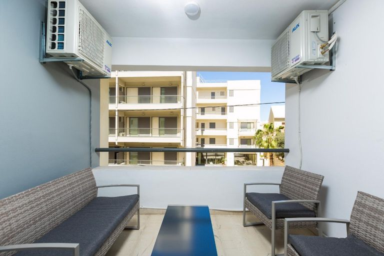 Balcony/terrace, Sun Moon Apartments, Crete