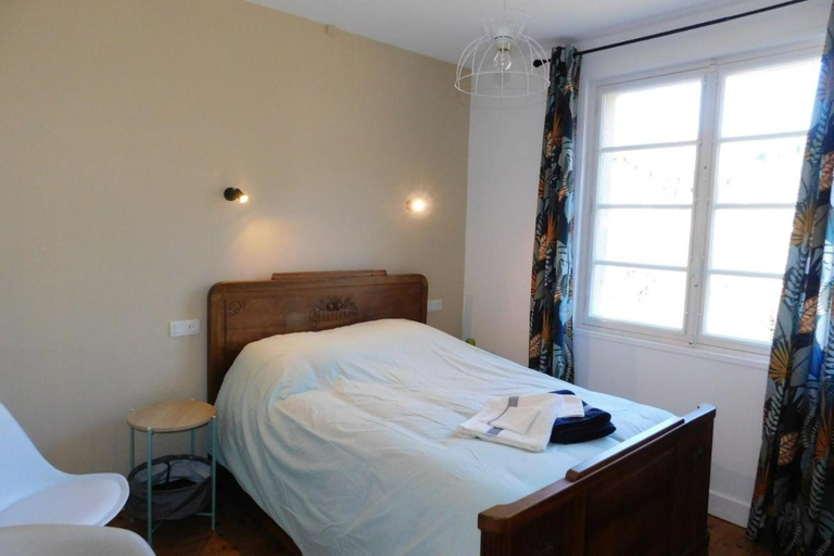 Bedroom 1, Gite Le Gravier en haut de Villa proche de la Dolce Via, Ardèche