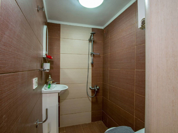 Bathroom, Snug Apartment in Kournas With Balcony/terrace, Crete