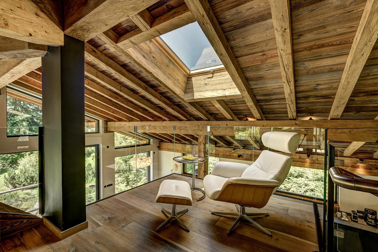 Bedroom, Chalet Black Stone, Haute-Savoie
