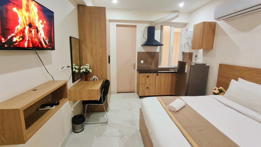 Bedroom 3, La Cozy Residency, Gurgaon