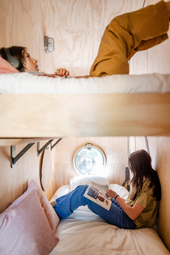 Bedroom 2, les Cabanes d'Ostende, West-Vlaanderen
