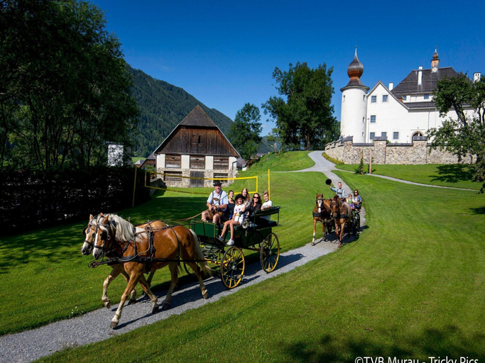 View from property 5, Charming Studio at Ferienpark Kreischberg, Murau