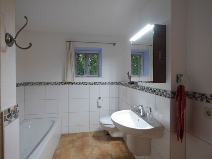 Bathroom, am Westerdeich Comfortable Holiday Residence, Nordfriesland