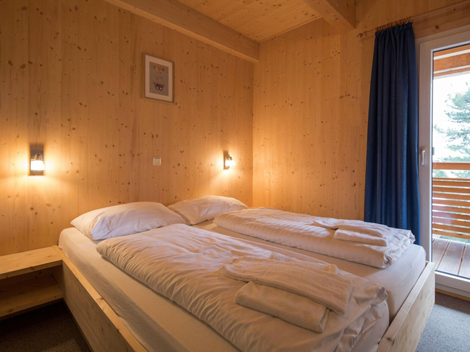 Bedroom 2, Lovely Chalet in Turracherhohe with Sauna, Murau