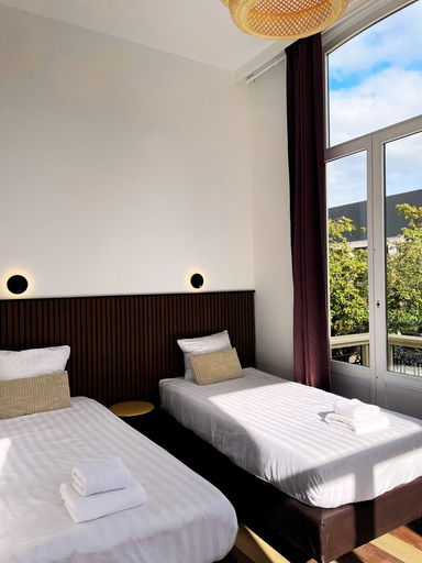 Bedroom 5, Hotel Plantage - Digital Access, Amsterdam